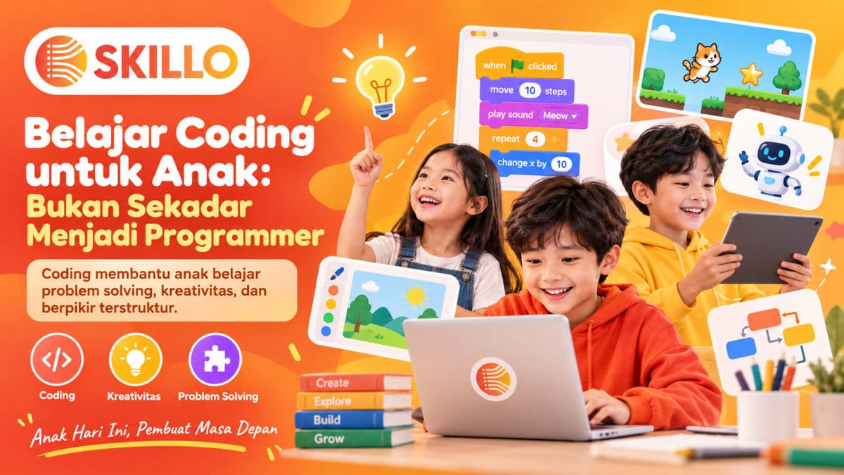 Belajar Coding untuk Anak: Bukan Sekadar Menjadi Programmer